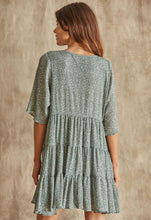 Load image into Gallery viewer, Paityn Florla Dress | Sage