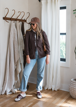 Load image into Gallery viewer, Teddy Tie Front Cardigan | Brown