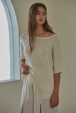 Load image into Gallery viewer, Sierra Knit Top | Cream
