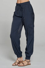 Load image into Gallery viewer, Satin Jogger | Deep Navy
