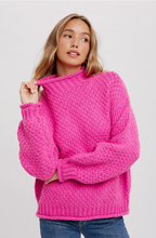 Load image into Gallery viewer, Chelsea Sweater | Fuchsia
