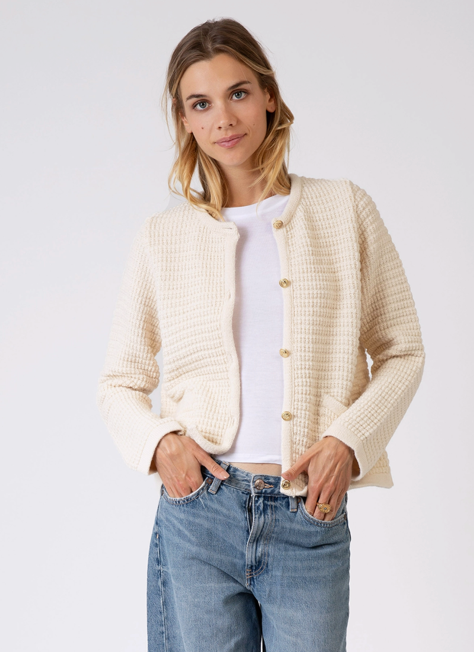 Claire Cardigan | Cream