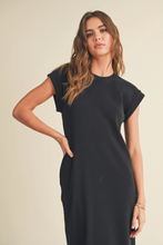 Load image into Gallery viewer, Cassy T-shirt Dress | Black
