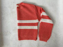 Load image into Gallery viewer, Nina Double Stripe Pullover | Coral
