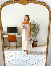 Load image into Gallery viewer, Gianna Ruffle Tiered Maxi Dress | Cream
