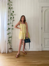 Load image into Gallery viewer, Gilly Gingham Dress | Yellow
